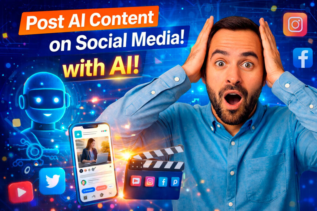 How to generate social media content with AI